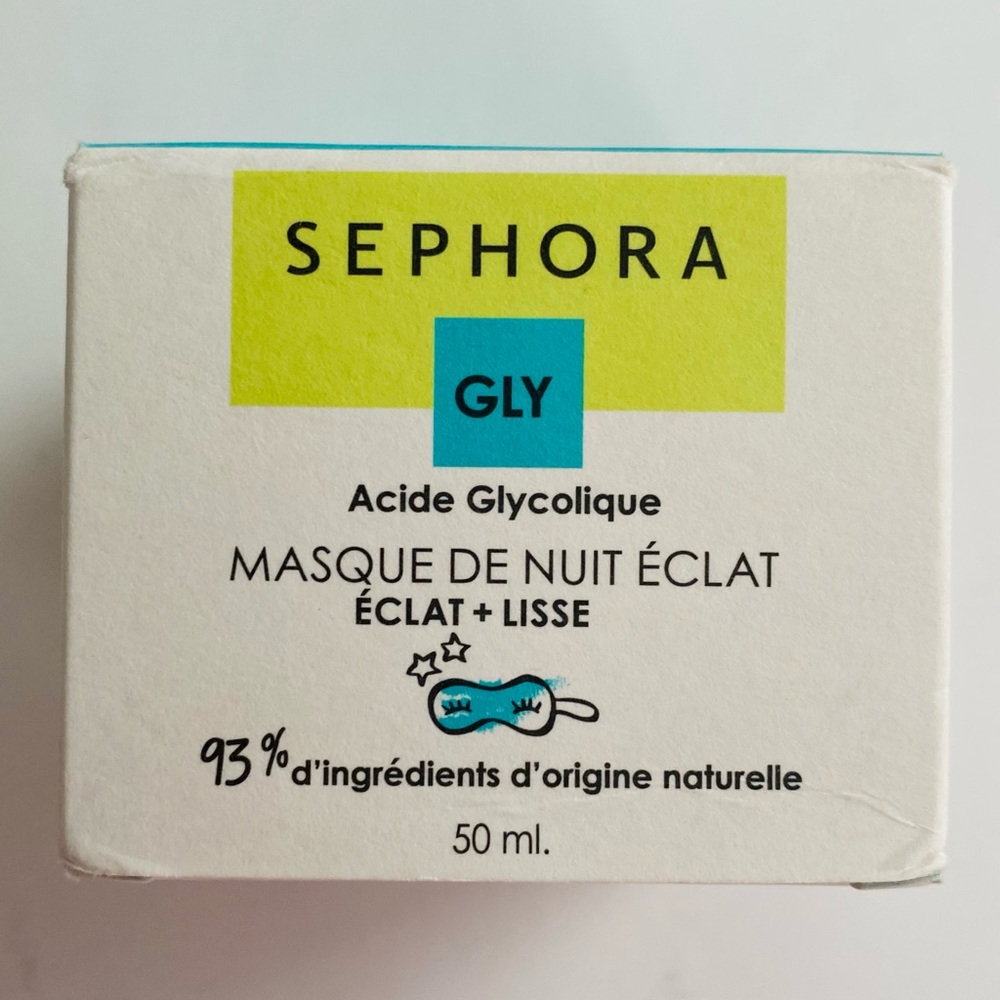 Sephora Gly Glycolic Acid Overnight Glow Face Mask Night